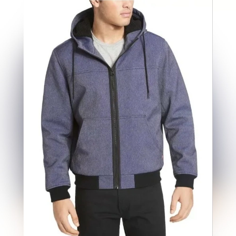 Levi's Mens Sherpa Lined Soft Shell Trucker Jacket Small